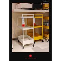 ราคา NISSAFORS นิสซาฟอช รถเข็น, ขาว, 50.5x30x83 ซม. IKEA (43251253174)