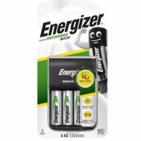 ราคา (โฉมใหม่) ชุดชาร์จถ่าน Energizer พร้อมถ่าน AA 1300mAh 4ก้อน ของแท้ของบริษัท (6532010161)