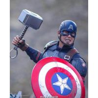 ราคา พร้อมสต็อก HotToys HotToys Captain America Reunion 4 Marvel Merchanded HT American Team Figure Soldier Movable Toy Jewelry (47052373775)