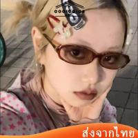 ราคา ในไทยแว่นตากันแดดY2Kกรอบสี่เหลี่ยมผืนผ้ากรอบแคบสีน้ําตาลสไตล์เรโทรกันรังสี แฟชั่นสําหรับผู้หญิงปาร์ตี้วันหยุดใหม่ (28352328038)