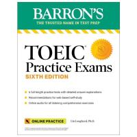 ราคา DKTODAY หนังสือ BARRON TOEIC PRACTICE EXAMS TEST+ONLINE AUDIO (6ED) (24468985373)