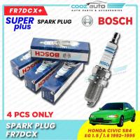 ราคา Honda Civic SR4 EG 1.5 / 1.6 1992 - 1995 Bosch Super Plus พร้อมหัวเทียน Yttrium FR7DCX+ (55552561744)