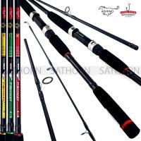 ราคา คันเบ็ดตกปลา ASHINO FISHWAY คันตกหน้าดิน ตกสปิ๋ว ตีเหยื่อปลอม กราไฟท์ ด้ามยางEVA Line WT. :8-17lb (11170552554)