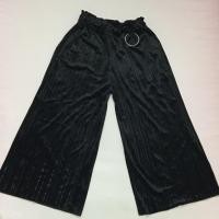 ราคา กางเกงผ้ากำมะหยี่อัดพลีท เอวฟรีไซส์ มีห่วงเพิ่มความเก๋ไก๋ (1631259302)