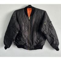 ราคา JACKET FLYER'S MAN INTERMEDIATE,MA-1 BLACK ROTHCO USAF (24539040893)