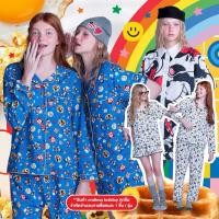 ราคา [พร้อมส่ง] Happy Sunday x Endless holiday Breakfast Buddies Pajamas (43076747449)
