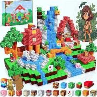 ราคา บล็อกตัวต่อแม่เหล็กสําหรับเด็กอายุ 3-6-12 ปี | ของเล่นเพื่อการศึกษา ลําต้น ชุดก่อสร้างสร้างสรรค์ | คริสต์มาส วันหยุด และวันเกิด (53452102987)