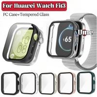 ราคา เคส Huawei Watch Fit 3 กระจกนิรภัยสําหรับ Huawei Watch Fit3 สมาร ์Full Covered Huawei watch fit 3 เคสกระจก (26461000103)