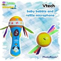 ราคา Vtech baby babble and rattle microphone ของเล่นไมโครโฟน **มือสอง** (18722671292)