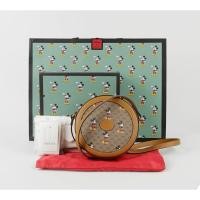 ราคา Use like new GUCCI Disney Mickey Mouse GG Supreme Round Crossbody (26614607475)
