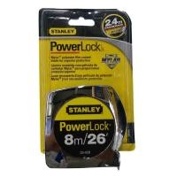 ราคา CHILD FREEDOM HOME ตลับเมตร STANLEY POWERLOCK 8m. เครื่องมือวัด (6718597229)