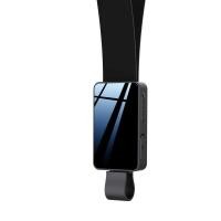 ราคา [HOTDGFDGD118] ❀ Ultra-Mini USB Flash Drive Activated badge Recording Devices MP3 Player Work Card (29903735410)