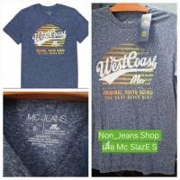 ราคา Mc jeans เสื้อยืดแขนสั้นผู้ชาย คอกลม หลากหลายสี ไซส์และหลายแบบ (27623258550)