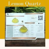 ราคา พลอย เลมอนควอตซ์ Lemon Quartz แกะสลัก ไซต์ใหญ่ พลอยแท้พร้อมใบเซอร์จากสถาบันGCI การ์รันตีพลอยแท้แน่นอน (17881583908)