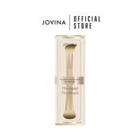ราคา (พร้อมส่ง) แปรงแต่งหน้าโจวีน่า Jovina Pro-Liquid Duo Brush สำหรับลงรองพื้น และคอนซีลเลอร์ 2 In 1 (24929243519)