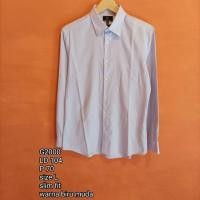 ราคา KEMEJA G2000 เสื้อเชิ้ตแขนยาวสีฟ้าอ่อนมือสอง (43305548607)