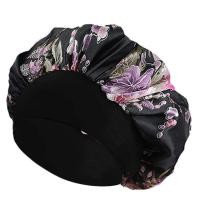 ราคา Amoeba ที่คาดผมยางยืดปีกกว้าง Nightcap Silky Round Cap หมวกร้านเสริมสวย หมวกอาบน้ํา ผ้าซาติน (44225970360)