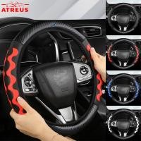 ราคา Ford ปลอกหุ้มพวงมาลัยหนังนุ่ม 38 ซม. กับ ซิลิโคน ป้องกันลื่น หนังนุ่มสบายมือ ปลอกหุ้มพวงมาลัยรถยนต์ สำหรับ Ford Ranger Raptor Everest Focus MK2 MK3 Mustang Escape Fiesta Ecosport (28992970591)