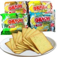 ราคา Okashi Potato Workshop Potato Chips Biscuits Potato Crispy Seaweed Garlic Snacks Squid g Bag LS122625@ (42377578186)