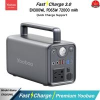 ราคา Yoobao EN300WL PD 72000mAh Outdoor Power Station PD65W Quick charging 220v 300W Power Bank ชาร์จเร็ว (19992528032)