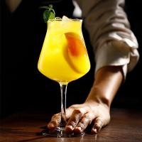 ราคา ทิวลิปหัตถกรรมแก้วเบียร์ชง TEKU TEKU Goblet แก้วไวน์ แก้วไวน์แดง (55903492639)