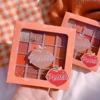 ราคา KARITE PEACH EYE SHADOW อายแชโดว์ พาเลททาตา 16 สี (6166265783)