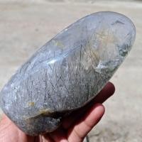 ราคา แก้วโป่งข่ามก้อนดิบ แก้วขนเหล็ก ก้อนใหญ่มาก มีปวกพระธาตุร่วม แก้วขนเหล็กน้ำตัน และน้ำใส ก้อนใหญ่หนักมาก หายากพลังงานดี (42558489582)