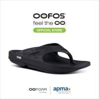 ราคา OOFOS Ooriginal Sport Matte Black รองเท้าเพื่อการฟื้นฟู (20359286396)