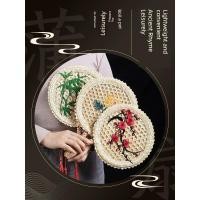 ราคา พัดฟาง พัด พัดลมสไตล์จีนสไตล์จีนทอมือพัดขนาดใหญ่แบบพกพาไล่ยุงฟางข้าวสาลีสานพัดลมเด็กฤดูร้อน (48954743926)