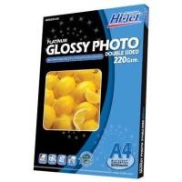 ราคา กระดาษปริ้นรูปกระดาษมัน Hi-jet Photo Inkjet 220 แกรม ปริ้น 2 หน้า (50 แผ่น) (16730245841)