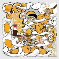 ราคา พร้อมส่งกุเดทามะ Sanrioぐでたま 蛋黃君 Gudetama sticker 50แผ่น กันน้ำ สติ๊กเกอร์ (52254510736)