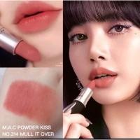 ราคา ✅️แท้100%ลิป Mac Powder kiss lipstick 3g สี314 Mull It Over. (28668600978)