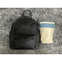 ราคา Tory Burch backpack หนังแกะสีดำ (25862849966)