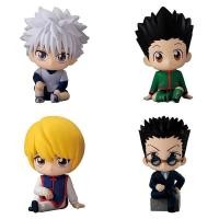 ราคา 4pcs GON FREECSS killua kurapika รูป Q รุ่น HUNTER X HUNTER PVC Action Figure ของขวัญสะสม Figurine (27513972786)