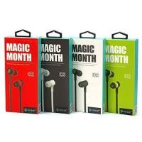 ราคา MAGIC MONTH High Quality Stereo Earphones W/ Mic (40302943046)