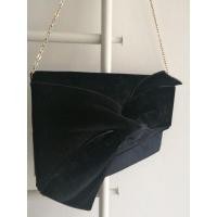 ราคา Primark Black Valvet Clutch กระเป๋าออกงาน กระเป๋าหนีบ ปาร์ตี้ คริสต์มาส Party (3270766976)