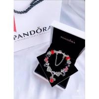 ราคา สร้อยข้อมือ Pandora มินนี่สีแดง+ชมพู สร้อย style pandora ประกอบด้วยชาร์มสีแดง มิกกี้ มินนี่ (20959005553)
