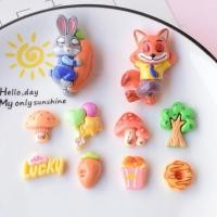 ราคา ชุดสติ๊กเกอร์การ์ตูนชาร์ม 10 ชิ้น กระต่าย สุนัขจิ้งจอก 3 ใช้ติดรองเท้าแตะไขว้ รองเท้าแตะโฟม และรองเท้าแตะ (55954475060)