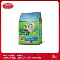 ราคา DOG N JOY Complete Adult Small Breed Chicken&Chicken Liver 3kg (7011163285)