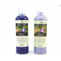 ราคา แชมพูสมุนไพร /ครีมบำรุงผม จากดอกอัญชัน bynature ขนาด 250ml (431380679)