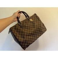 ราคา Louis Vuitton Damier Speedy 35 แท้แน่นอน เจ้าของมือเดียว (21819744299)