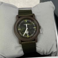 ราคา Timex TWLB70100 Camper Camo นาฬิกาข้อมือผู้ชายและผู้หญิง สีเขียว หน้าปัด 34 มม. (29267515594)