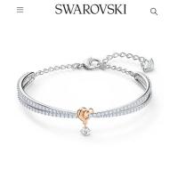 ราคา กำไล swarovski lifelong heart bangle (11480002279)