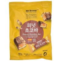 ราคา โนแบรนด์ คาราเมลผสมถั่วลิสงและนูกัตเคลือบช็อกโกแลตนม 252 กรัม (42868906403)