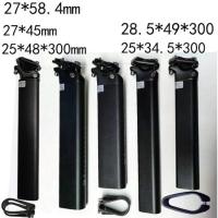 ราคา หลักอานแบน อลูมิเนียม 25/27/28 mm อะไหล่จักรยาน (27874657075)