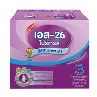 ราคา S-26 Progress นมผง เอส-26 โปรเกรส สูตร 3 ขนาด 1800 กรัม(กล่องม่วง) (637289060)