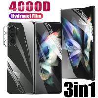 ราคา 3 in 1 ไม่ใช่กระจกนิรภัยป้องกันหน้าจอสําหรับ Oppo Find N N2 N3 N5 N6 ป้องกันการระเบิด Anti scratch HD Clear Soft Hydrogel ฟิล์ม (45954528323)