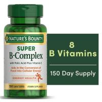 ราคา Nature's Bounty Super B-Complex (150Tablets) วิตามินบีรวม (42826244187)