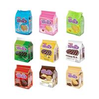 ราคา ขนม ฟันโอ ยกแพ็ค คุกกี้แซนวิชสอดไส้ครีม 5บาท 12ซอง ช็อคโกแลต สตรอเบอรี่ นม ชาเขียว ครีม คัสตาร์ด (6956378955)