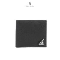 ราคา [ของแท้]NEW PRADA WALLET 8 CARD SHORT BLACK RE-NYLON AND SAFFIANOมีใบรับประกัน ตรวจสอบได้ทุกใบ ✅ (45301471957)